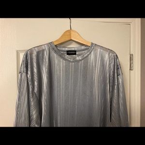 Men’s 100% Rayon Grey Short Sleeve Crew Neck T-Shirt XXL